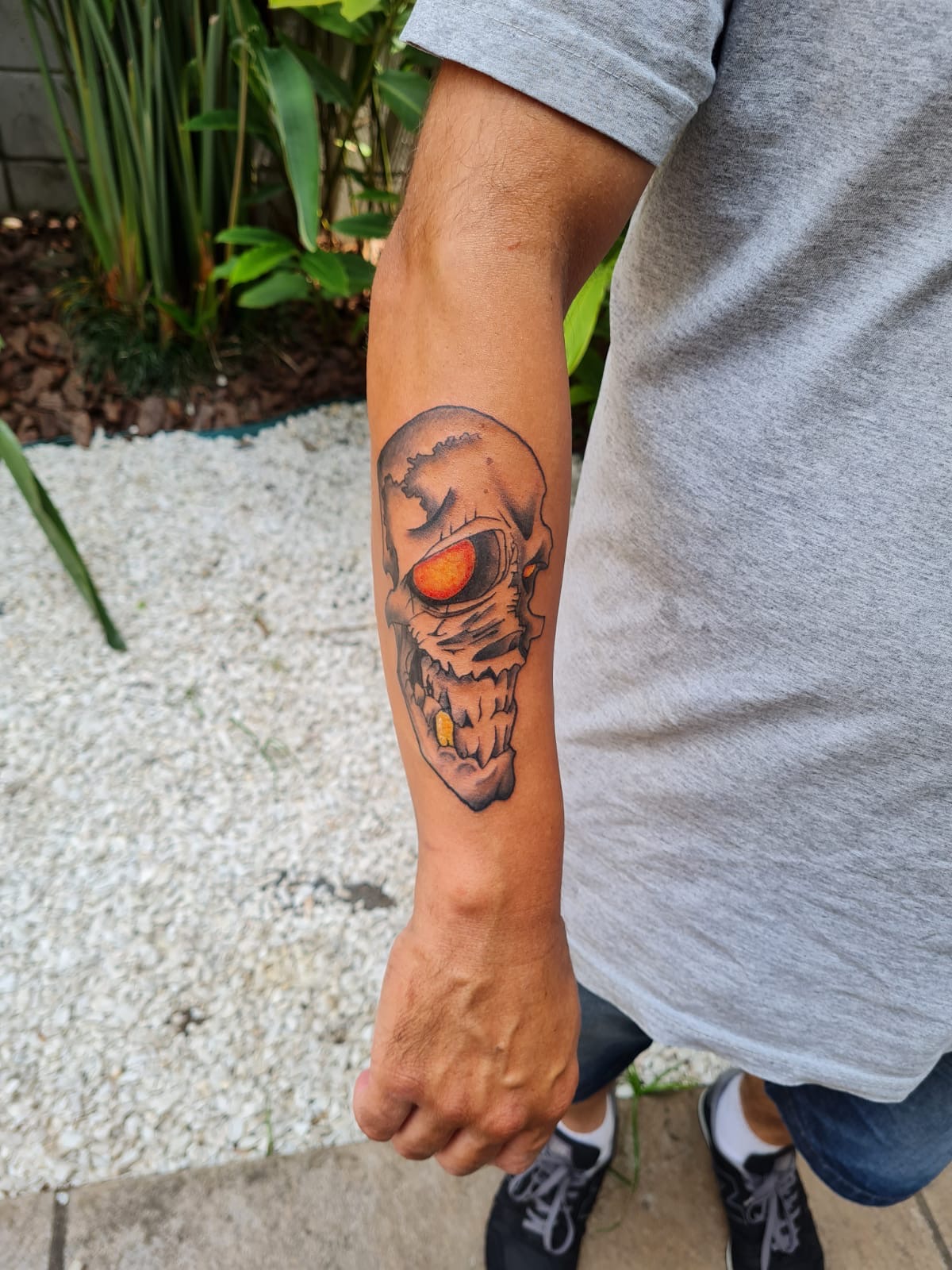 Trabalho de aluno – caveira